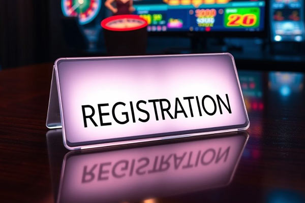 Регистрация в казино